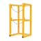 Vestil Yellow Powder Coated Steel Cylinder Barricade Rack Single Cylinder CYL-FMSR-1 - alternate 3